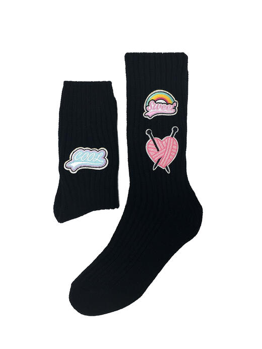 calzino-in-cashmere-patch-nero-935